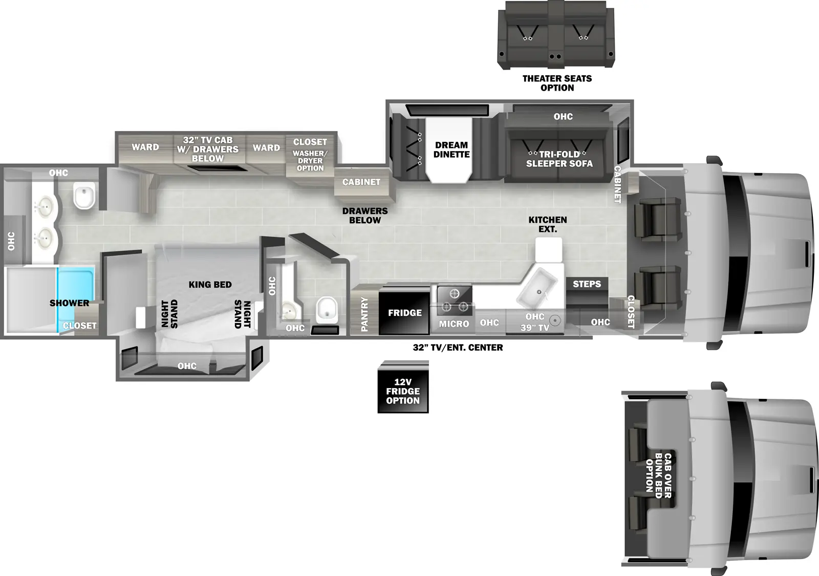 Dx3 37RB - DSO Floorplan